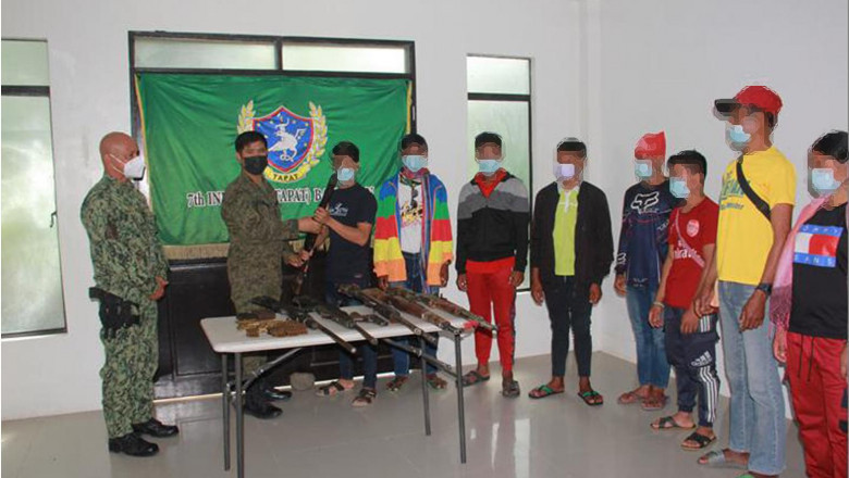 NPA leader, 7 others surrender in Sultan Kudarat