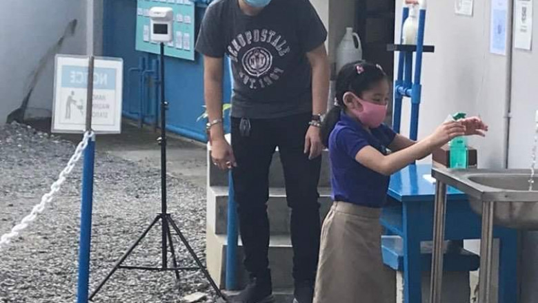 DepEd, nanguna sa pagbukas ng face-to-face classes sa isang pribadong paaralan