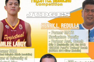 Samaleno NCAA star named judge of Samal 2nd Online Dribbling Competition