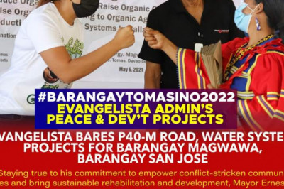 Santo Tomas LGU to start P40-M BDP project in 2 former conflict areas