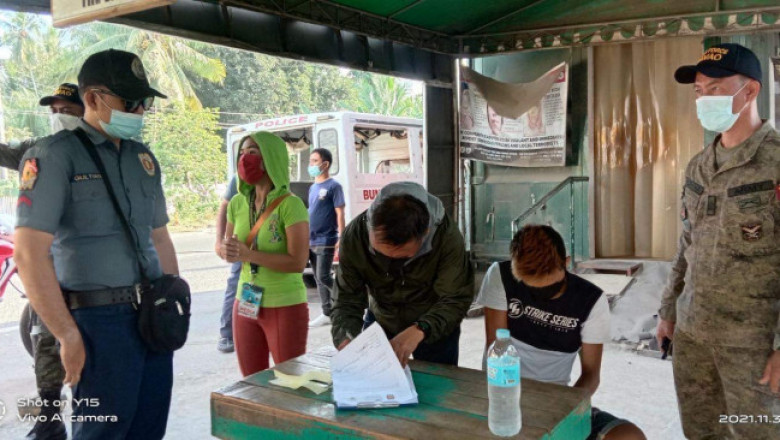 Pasahero sa van,sakpan nga dunay dalang druga