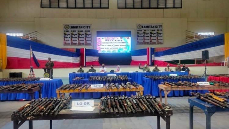 541 more undocumented firearms stenciled in Basilan town