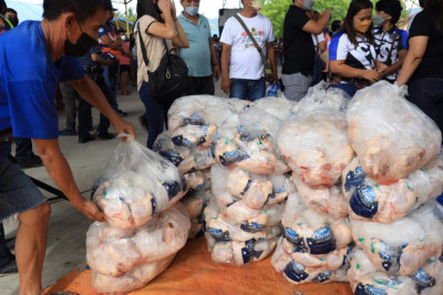 60K pamilya  sa Mati City, makadawat  ug pinaskuhan