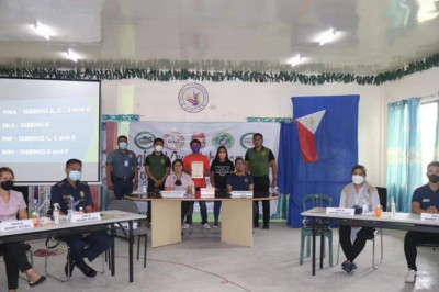 Dugang pito ka barangay sa Davao de Oro, gideklarang drug-cleared