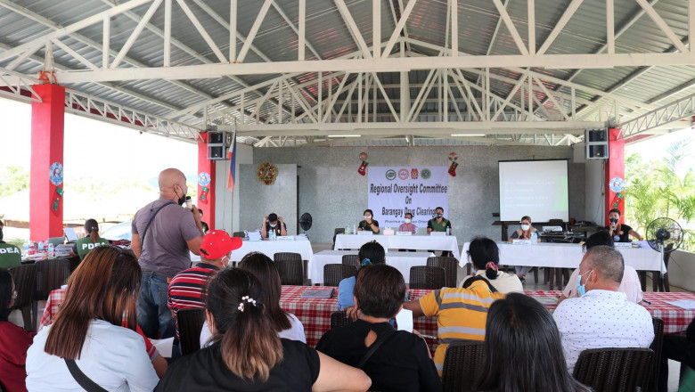 32 pa ka barangay sa Davao Oriental, gideklarang drug-cleared