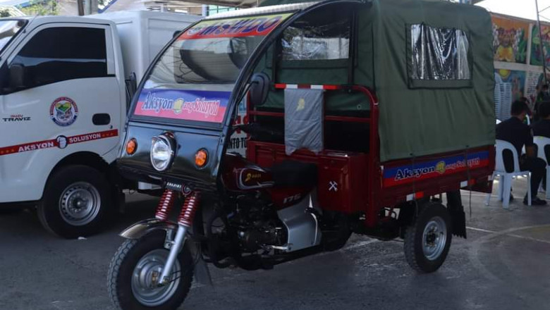 Evangelista admin gets P1.4-M worth of vehicles for MSWDO operations