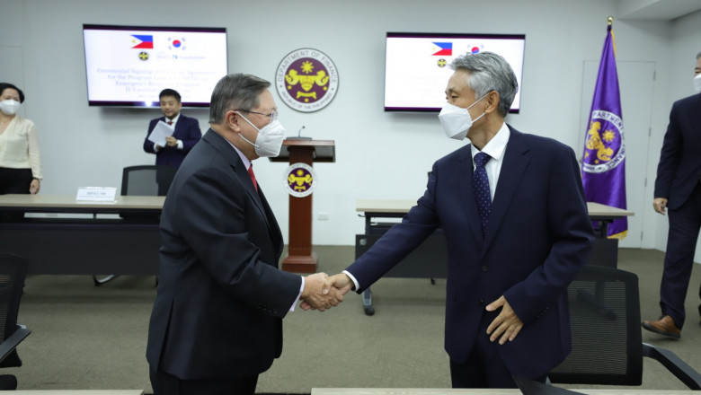 Philippines, Korea sign loan accord revving up DOH COVID-19 vaccination program