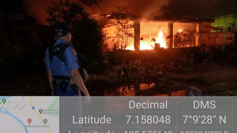 Burning candle left unattended caused house fire in Mandug