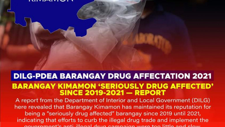 Barangay Kinamon in Santo Tomas remains drug-affected: Evangelista