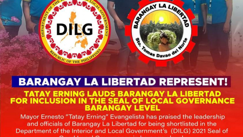 A Barangay in Santo Tomas finalist for DILG Seal of Good Governance