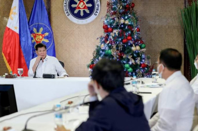 Duterte orders barangay officials to restrain unvaccinated people outdoors