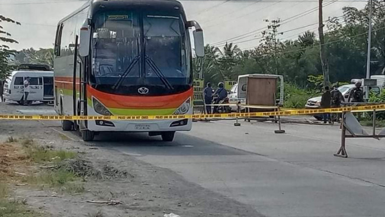 Pampasaherong bus sumabog sa bayan ng Aleosan, Cotabato