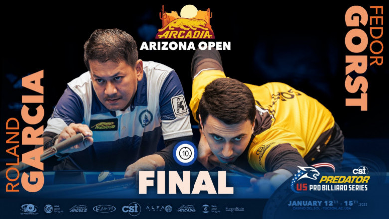 Garcia gets runner-up honors in US Pro Billiards Predator Arizona 10-Ball Open