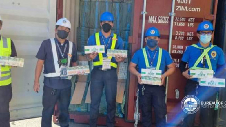 BOC-Davao, patuloy ang mahigpit na pagbabantay matapos masamsam ang P28.8-M na smuggled na sigarilyo