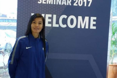Davaoena named one of the football referees in 2022 AFC Women's Asian Cup