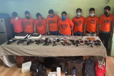 8 ka sakop sa CIDG-Pampanga, giunay ug dakop sa mga kaubanan tungod sa pagpangawat