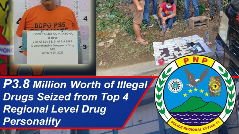 Davao cops seized P3.8-M worth of ‘shabu’ in Buhangin buy-bust