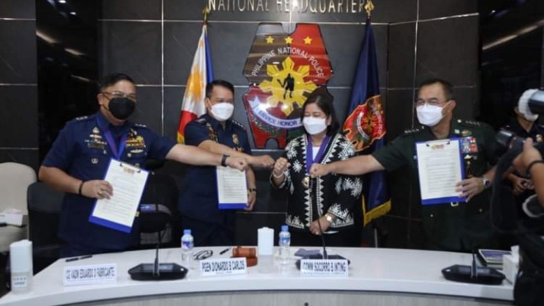 AFP, PNP, PCG, nagkasundo kontra threat groups ngayong halalan