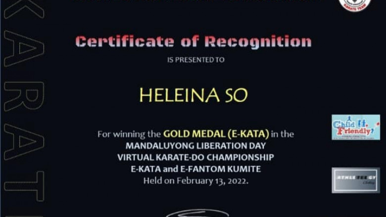 AAK Davao nets 7 gold medals in Virtual Karate-Do Championship