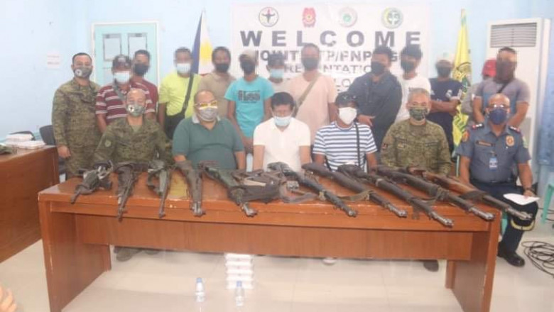BIFF field commander, 13 others surrender in North Cotabato