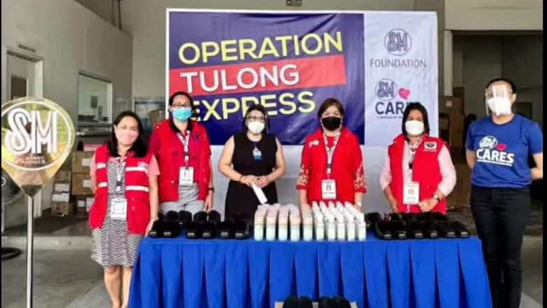 DSWD 11 nakatanggap ng P4.3-Milliong halaga na tulong mula sa SM Foundation