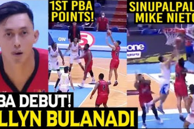 VIDEO: Lefty Davaoeno sharpshooter Allyn Bulanadi scores single basket in PBA debut for Alaska in 2022 Governor's Cup
