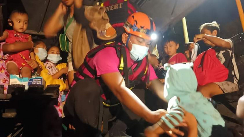 67 residente ng Nabunturan, Davao de Oro inilikas dahil sa walang tigil na ulan noong Linggo