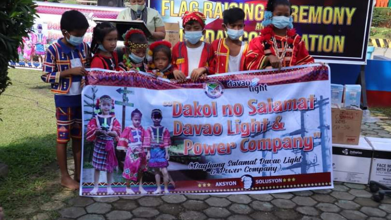 Santo Tomas LGU gets medical supplies, IT equipment from Davao Light