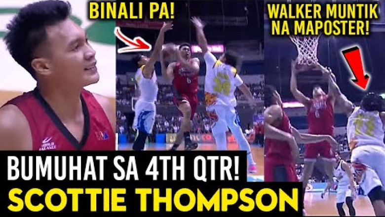 VIDEO: Digos City's Thompson heroics carry Barangay Ginebra to 104-93 win over Rain or Shine