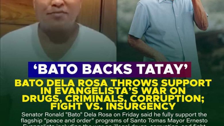 Sen. Bato backs Evangelista’s war vs drugs, corruption, insurgency