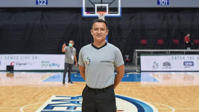 Davaoeno UM graduate is part of UAAP season 84 basketball pool of referees