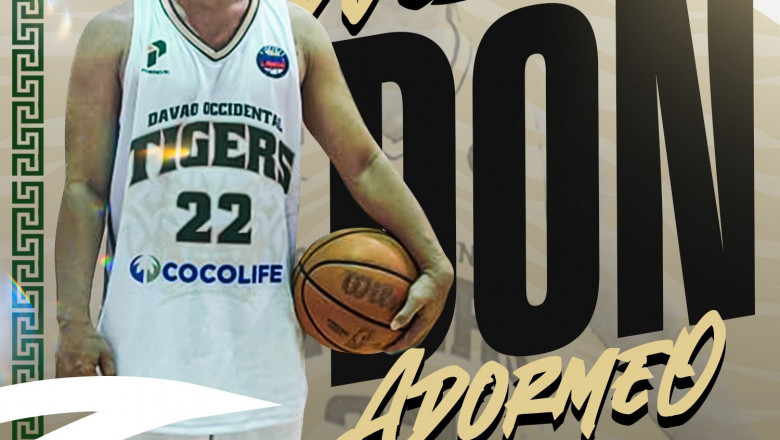 Samal cager returns as member of Davao Occidental Tigers