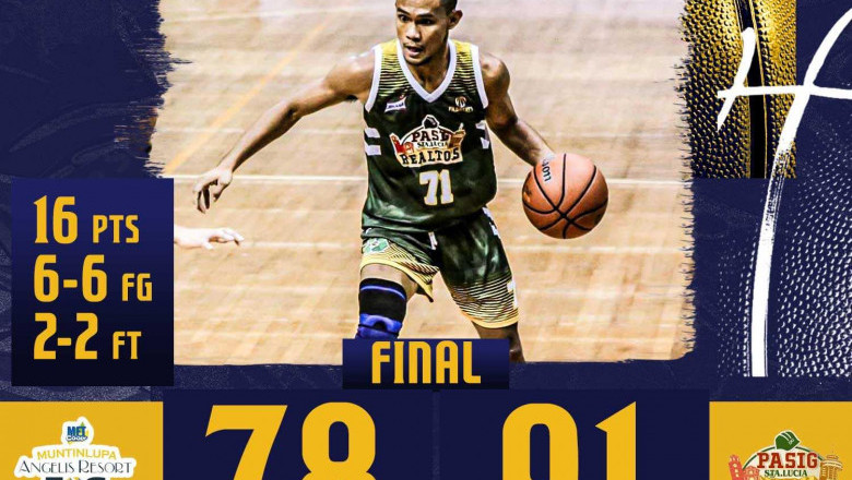 VIDEO: Ex-Davaeono Altas player carries Pasig to 91-78 win over Muntinglupa in Filbasket