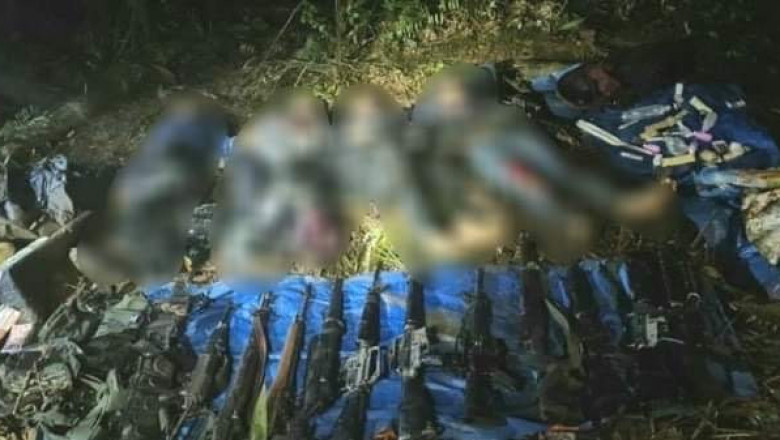 4 NPA key leaders die,16 guns seized in Bukidnon clash