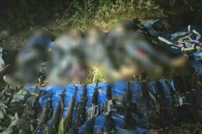 4 NPA key leaders die,16 guns seized in Bukidnon clash