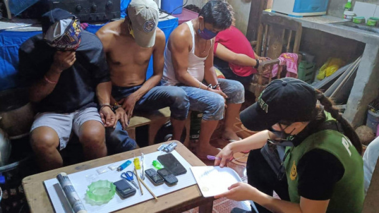 4 arrested in Agdao drug den raid