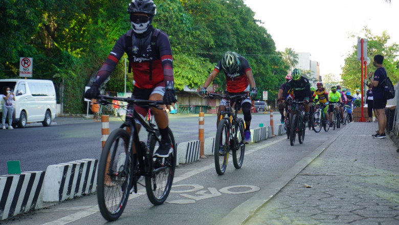 40 bikers join ‘Bike Action for Climate’ in Davao City