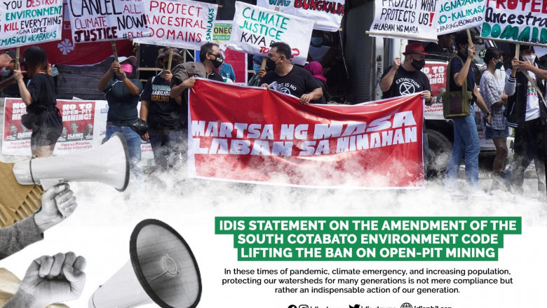 Green group condemns lifting of open-pit mining ban in South Cotabato