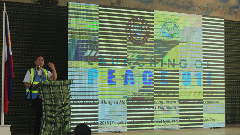 17 Barangays in Davao City eyed as model peace 911