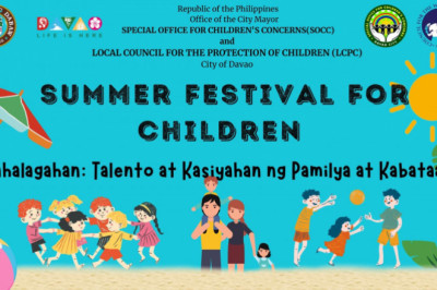 5-day children summer festival launched  in Davao City
