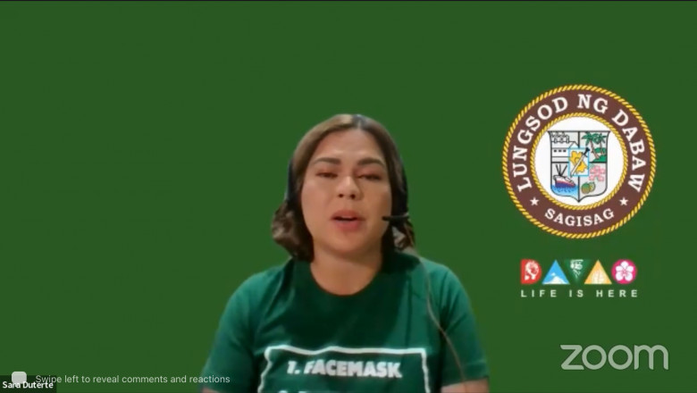 Sara reminds Dabawenyos to get COVID-19 1st, 2nd boosters