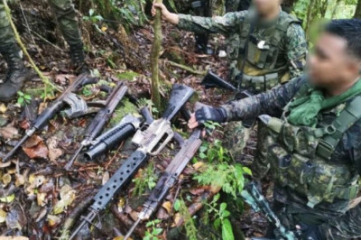 NPA arms cache found in Davao De Oro