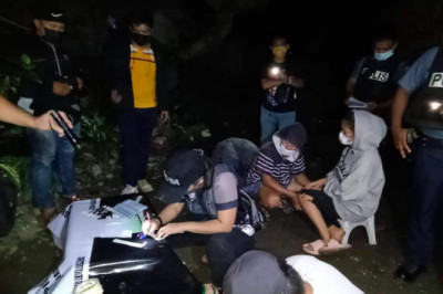 Drug den dismantled in Davao de Oro, 3 nabbed