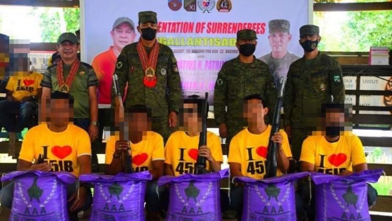 5 miyembro ng Abu Sayyaf Group, sumuko