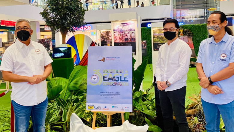 PEF celebrates Philippine Eagle Week at SM Lanang Premier