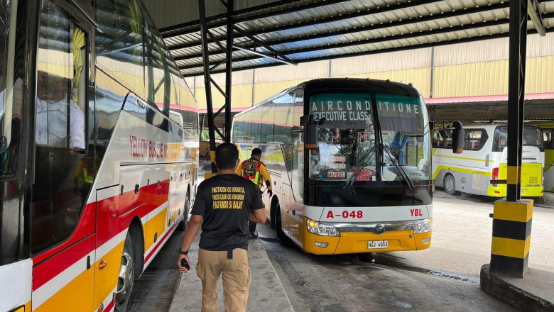 Davao City puts up checkpoints in identified provincial bus stops