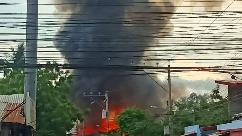 Matina fire victims get aid