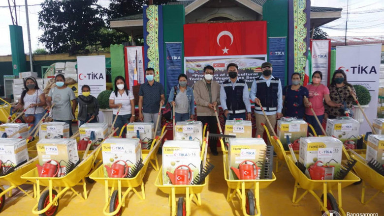 Turkey gives P1.9-M worth of agri-tools, seeds to farmers coop in BARMM