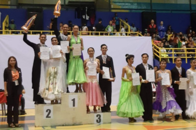 Tibungco Dancesport Team wins 5 medals in Gensan Dancesport Competition