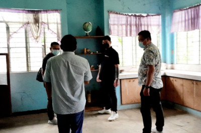 Upgrading of Davao City College temporary site continues